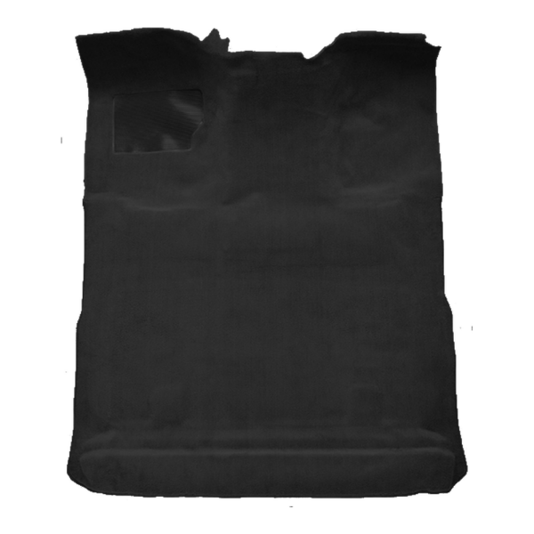 1980-1997 Ford F-350 Ext Cab 2WD Auto Gas Cutpile Carpet Flooring 801 Black - ACC 801 Black