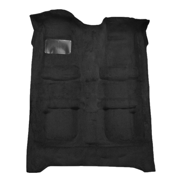 1981-1997 Lincoln Town Car 4DR Cutpile Carpet Flooring 801 Black - ACC 801 Black