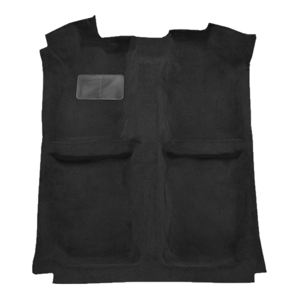 1982-1983 Dodge 400 2DR Convertible Cutpile Carpet Flooring 801 Black - ACC 801 Black