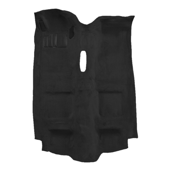 1982-1984 Pontiac Firebird Trans Am Pass Area with Console Cutpile Carpet Flooring 801 Black - ACC 801 Black