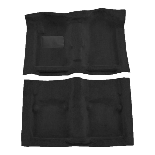 1982-1985 Toyota Celica Supra Pass Area Cutpile Carpet Flooring 801 Black - ACC 801 Black