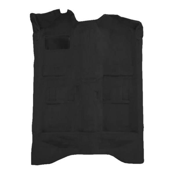 1982-1987 Lincoln Continental 4DR Cutpile Carpet Flooring 801 Black - ACC 801 Black