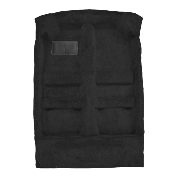 1982-1988 Ford EXP 2DR/4DR Hatchback Pass Area Cutpile Carpet Flooring 801 Black - ACC 801 Black