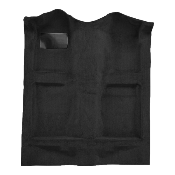 1983-1988 Mercury Cougar 2DR Cutpile Carpet Flooring 801 Black - ACC 801 Black