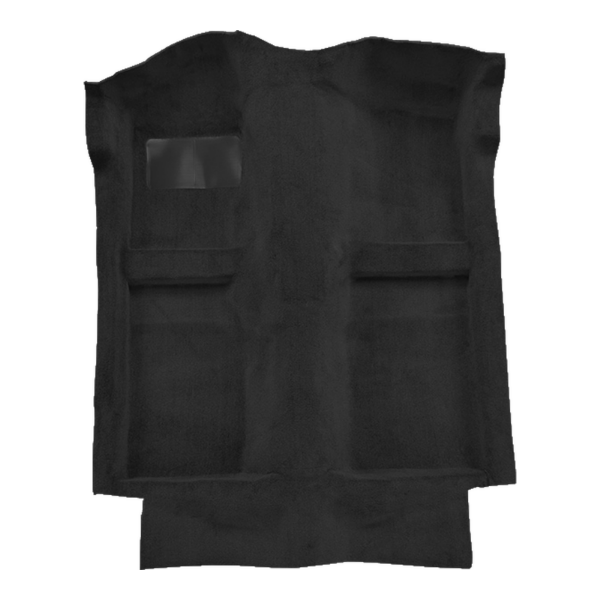 1983-1993 Ford Mustang Convertible Pass Area Cutpile Carpet Flooring 801 Black - ACC 801 Black