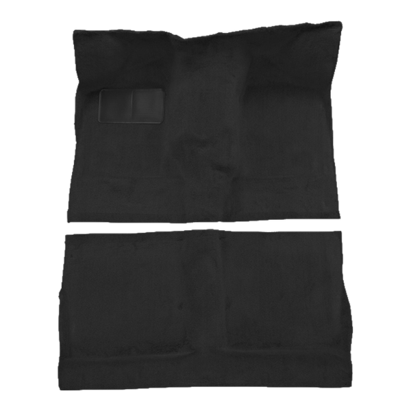 1984-1991 Isuzu Trooper 2DR Pass Area Cutpile Carpet Flooring 801 Black - ACC 801 Black