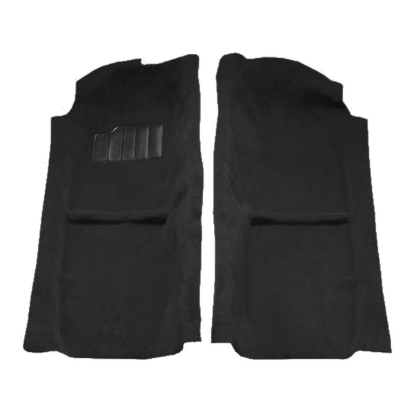 1985-1989 Toyota MR2 Pass Area Cutpile Carpet Flooring 801 Black - ACC 801 Black