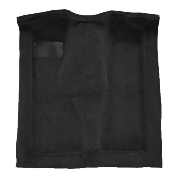 1985-1990 Jeep Cherokee Pioneer 4DR Pass Area Cutpile Carpet Flooring 801 Black - ACC 801 Black