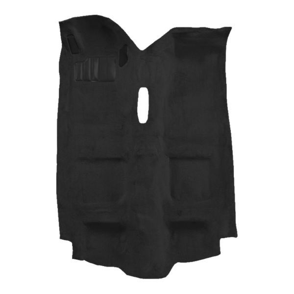 1985-1992 Pontiac Firebird Trans Am Pass Area with Console Cutpile Carpet Flooring 801 Black - ACC 801 Black
