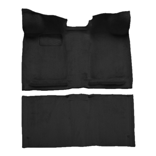 1986 Nissan D21 Reg Cab Cutpile Carpet Flooring 801 Black - ACC 801 Black