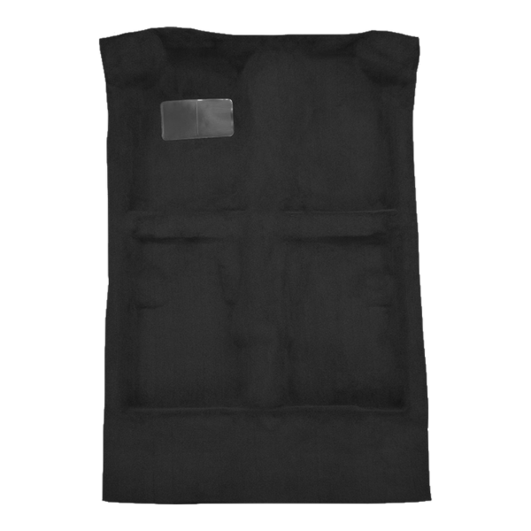 1986-1988 Dodge 600 4DR Cutpile Carpet Flooring 801 Black - ACC 801 Black