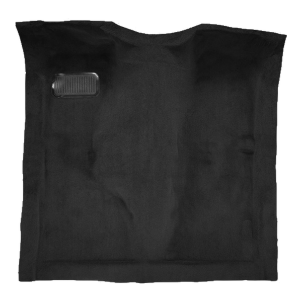 1986-1992 Jeep Comanche Reg Cab Full Floor Cutpile Carpet Flooring 801 Black - ACC 801 Black
