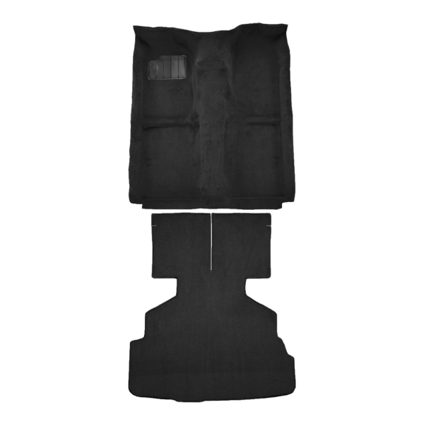 1986-1992 Toyota Supra Complete Cutpile Carpet Flooring 801 Black - ACC 801 Black