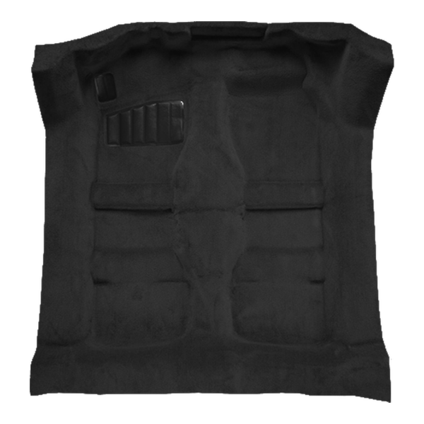 1986-1994 Pontiac Sunbird 2DR Convertible Cutpile Carpet Flooring 801 Black - ACC 801 Black
