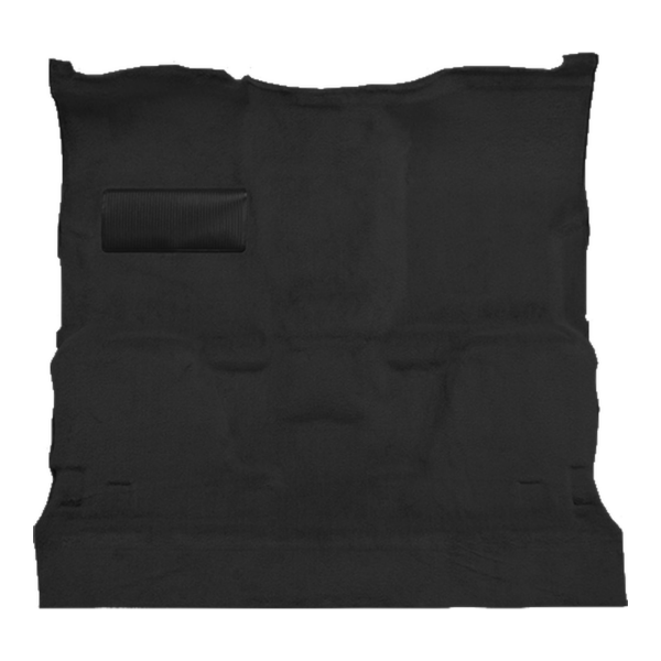 1987 GMC R1500 Reg Cab 2WD Auto/3spd Column Shift Cutpile Carpet Flooring 801 Black - ACC 801 Black