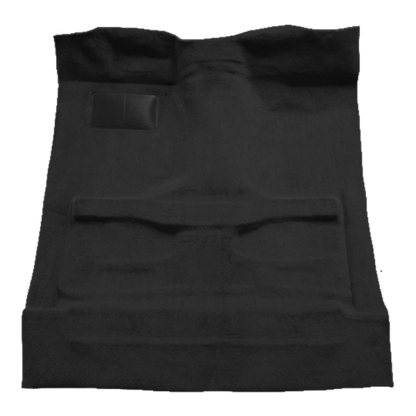 1987-1996 Dodge Dakota Reg Cab 2WD Auto/5spd Cutpile Carpet Flooring 801 Black - ACC 801 Black
