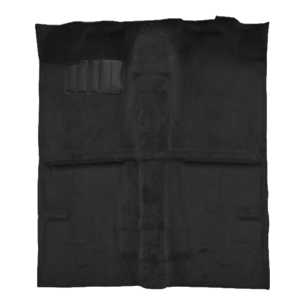 1987-1996 Mitsubishi Mighty Max Reg Cab 2WD Cutpile Carpet Flooring 801 Black - ACC 801 Black