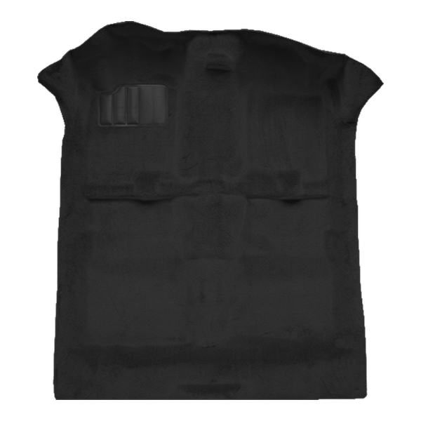 1988-1990 Oldsmobile 98 Regency Touring 4DR Cutpile Carpet Flooring 801 Black - ACC 801 Black