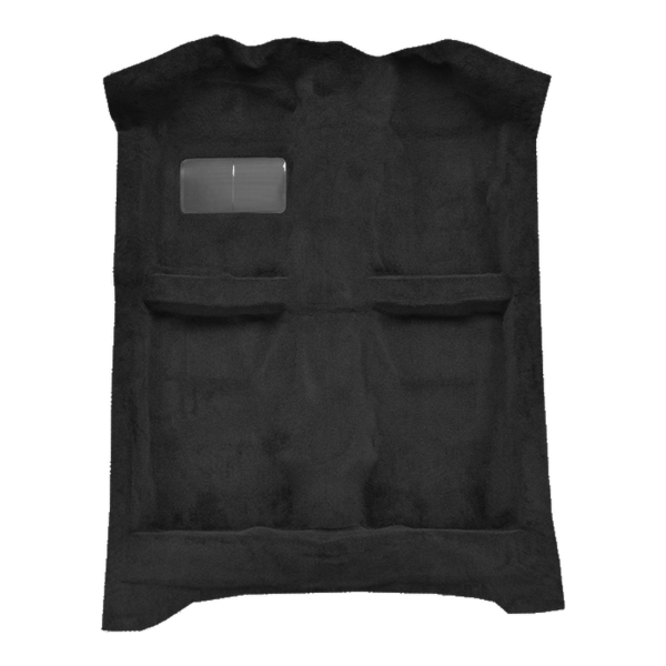 1988-1990 Plymouth Horizon 4DR Cutpile Carpet Flooring 801 Black - ACC 801 Black