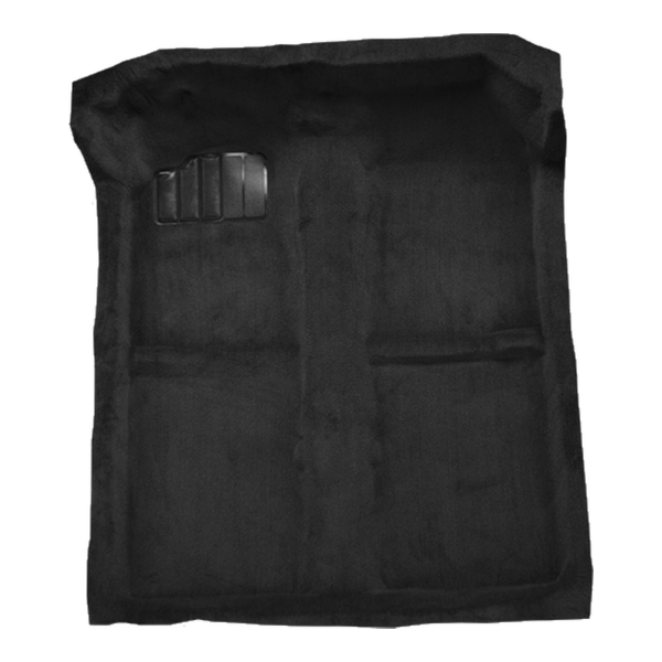 1988-1991 Honda Civic 2DR Hatchback Pass Area Cutpile Carpet Flooring 801 Black - ACC 801 Black