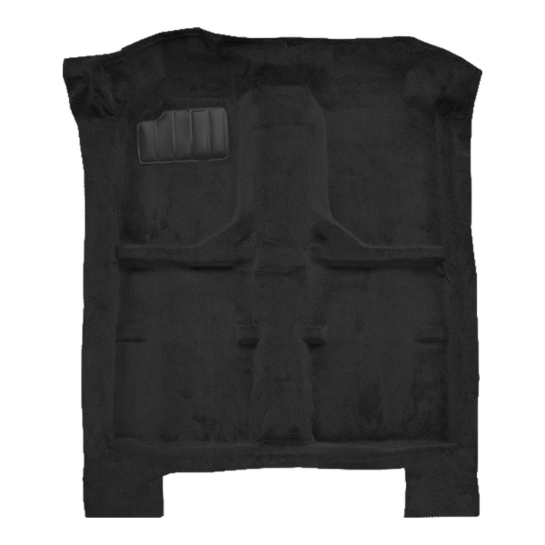 1988-1991 Honda Civic 4DR Sedan Cutpile Carpet Flooring 801 Black - ACC 801 Black