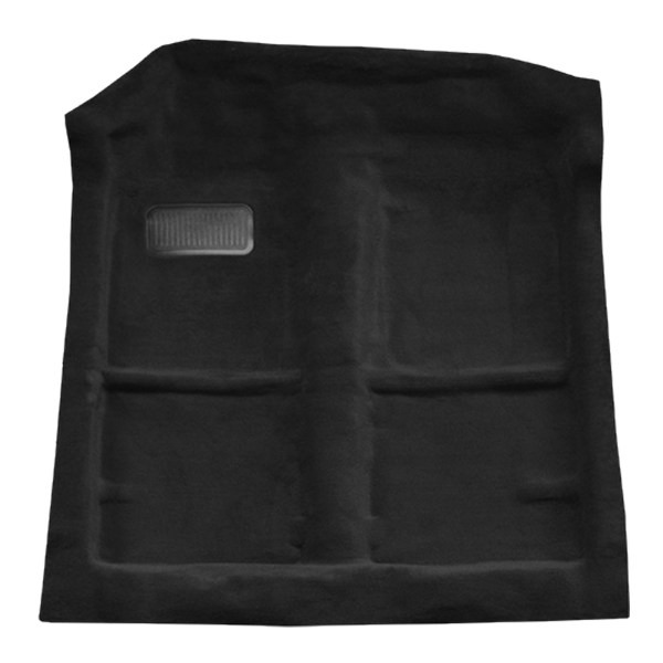 1988-1991 Honda CRX 2DR Pass Area Cutpile Carpet Flooring 801 Black - ACC 801 Black