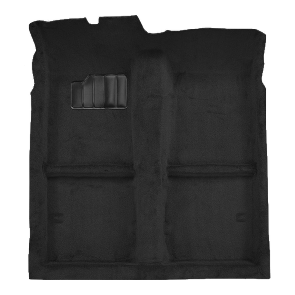 1988-1991 Honda Prelude 2DR Coupe Cutpile Carpet Flooring 801 Black - ACC 801 Black