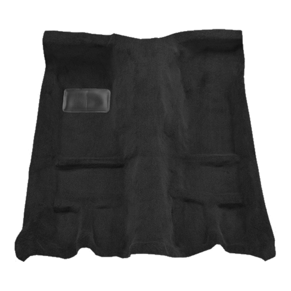 1988-1991 Mazda RX-7 Convertible Pass Area Cutpile Carpet Flooring 801 Black - ACC 801 Black