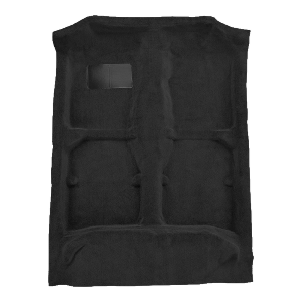 1988-1991 Toyota Corolla 4DR Sedan Cutpile Carpet Flooring 801 Black - ACC 801 Black