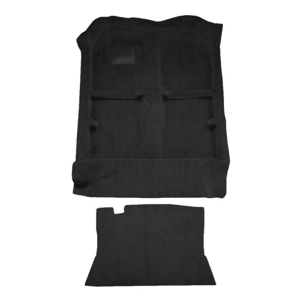 1988-1993 Ford Festiva 2DR Cutpile Carpet Flooring 801 Black - ACC 801 Black