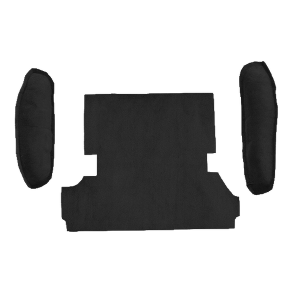 1989-1994 Isuzu Amigo Cargo Area Cutpile Carpet Flooring 801 Black - ACC 801 Black