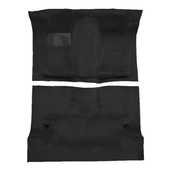1989-1994 Isuzu Amigo Pass Area Cutpile Carpet Flooring 801 Black - ACC 801 Black
