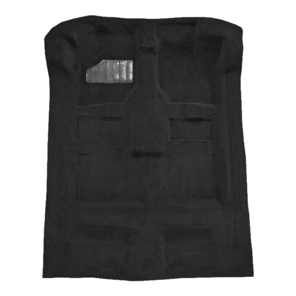 1990-1992 Oldsmobile Cutlass Supreme 4DR Cutpile Carpet Flooring 801 Black - ACC 801 Black
