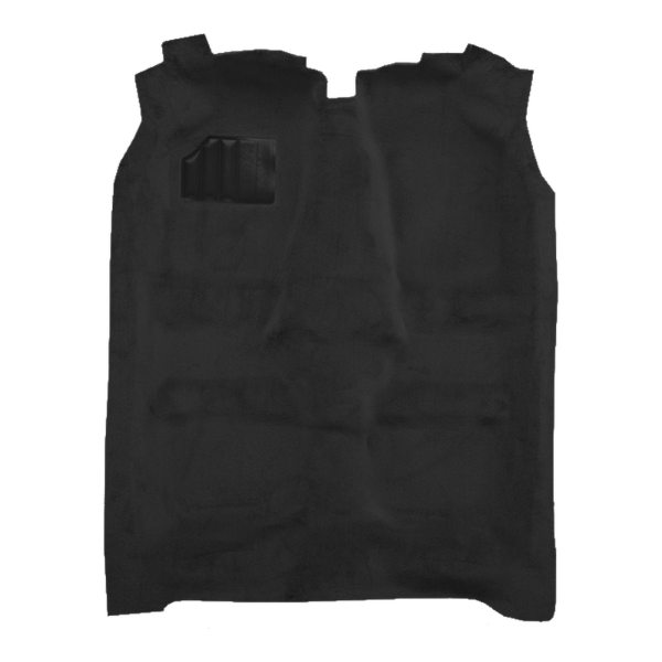 1990-1996 Chevrolet Corsica 4DR with Heat Vents Cutpile Carpet Flooring 801 Black - ACC 801 Black