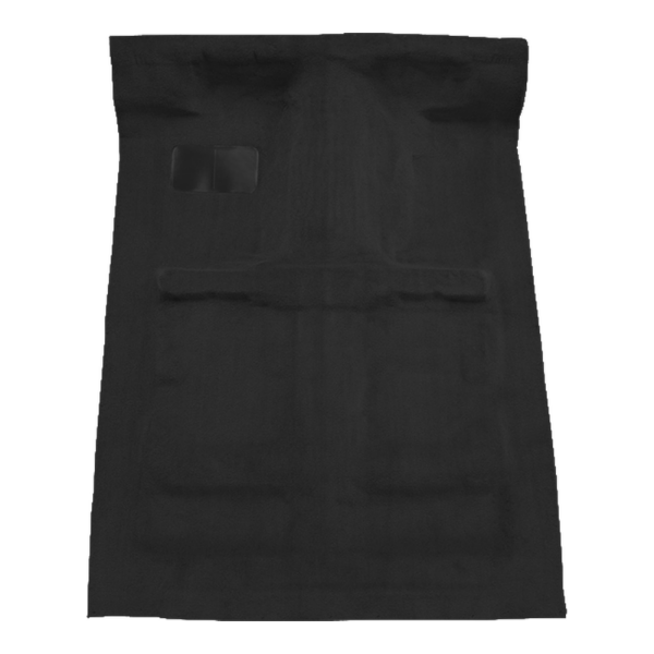 1990-1996 Dodge Dakota Ext Cab 2WD 5spd Cutpile Carpet Flooring 801 Black - ACC 801 Black