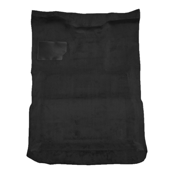 1990-1996 Ford F-350 Ext Cab Electric 4WD Auto Low Tunnel Cutpile Carpet Flooring 801 Black - ACC 801 Black