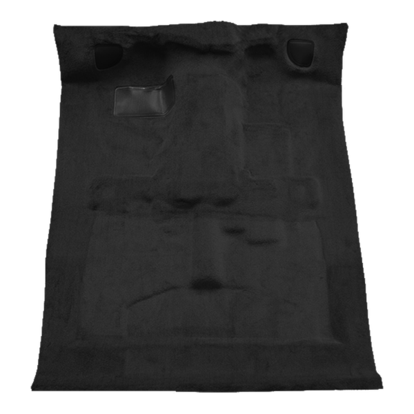 1991-1993 GMC Sonoma Ext Cab 2WD Auto/Manual Cutpile Carpet Flooring 801 Black - ACC 801 Black
