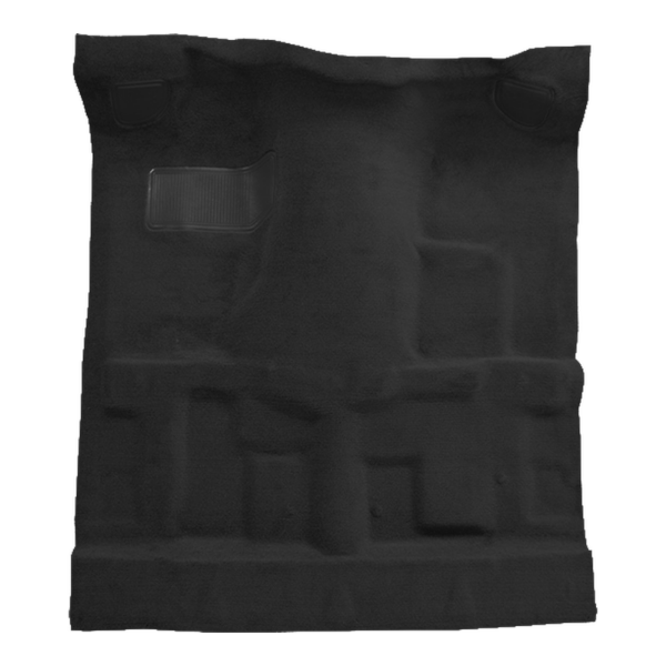 1991-1993 GMC Sonoma Reg Cab 2WD Auto/Manual Cutpile Carpet Flooring 801 Black - ACC 801 Black