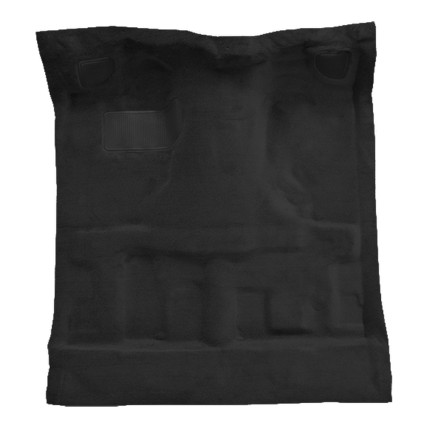 1991-1993 GMC Sonoma Reg Cab 4WD Auto/Manual Cutpile Carpet Flooring 801 Black - ACC 801 Black