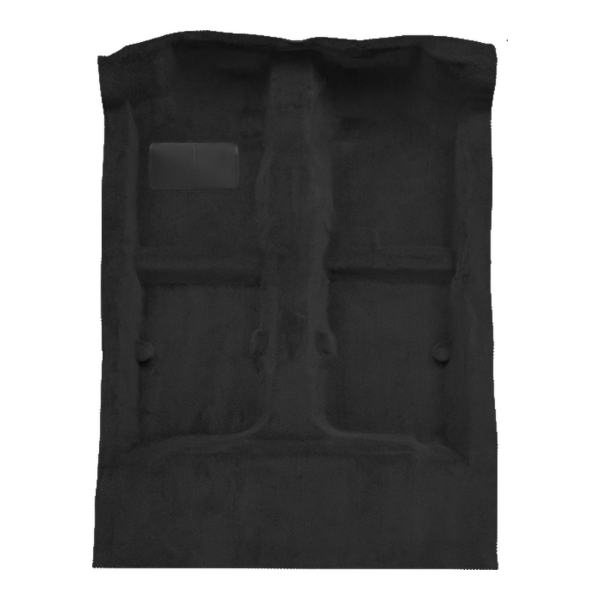 1991-2002 Ford Escort 2DR Cutpile Carpet Flooring 801 Black - ACC 801 Black