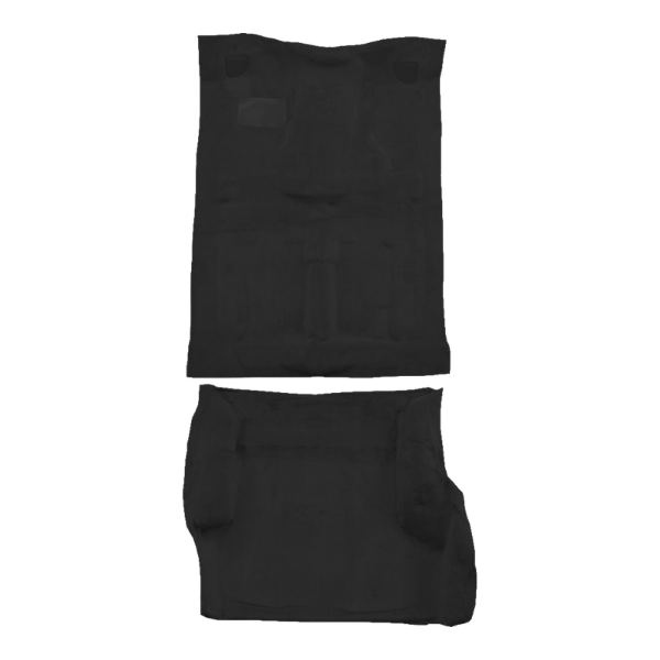 1992-1994 GMC Jimmy 4DR Complete Cutpile Carpet Flooring 801 Black - ACC 801 Black