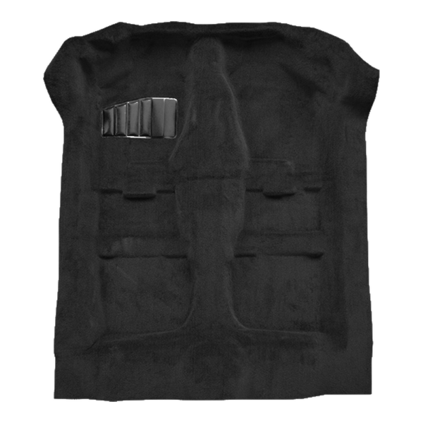 1992-1998 Pontiac Grand Am 2DR Cutpile Carpet Flooring 801 Black - ACC 801 Black