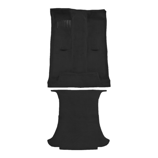 1992-2000 Mitsubishi Montero 4DR Complete Cutpile Carpet Flooring 801 Black - ACC 801 Black