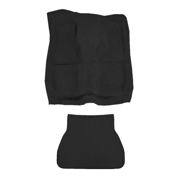 1993-1995 Mazda RX-7 Complete Cutpile Carpet Flooring 801 Black - ACC 801 Black