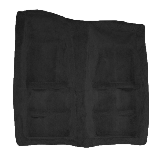 1993-1998 Toyota Supra 2DR w/o Heel Pad Pass Area Cutpile Carpet Flooring 801 Black - ACC 801 Black