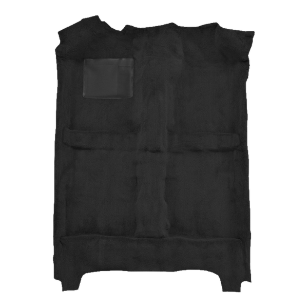 1994 Plymouth Sundance 2DR Cutpile Carpet Flooring 801 Black - ACC 801 Black