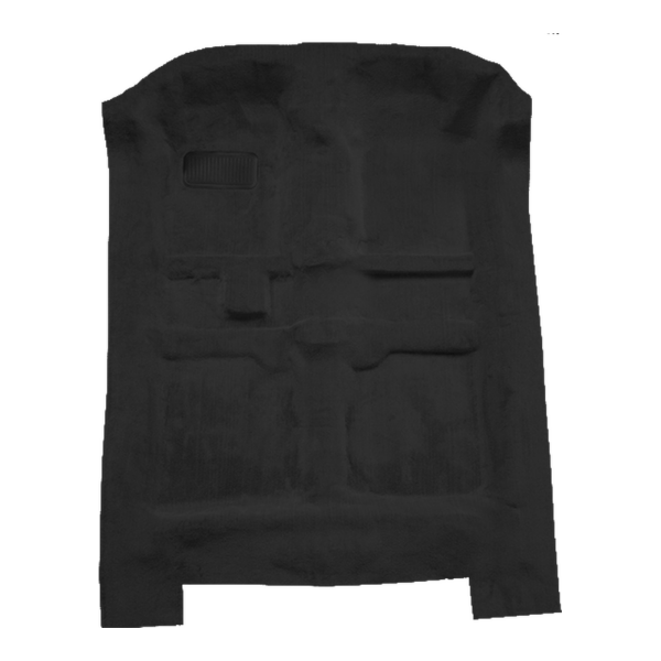 1994-1996 Cadillac DeVille 4DR Cutpile Carpet Flooring 801 Black - ACC 801 Black