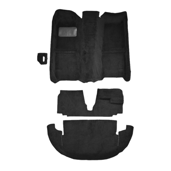 1994-1997 Mazda Miata Complete Cutpile Carpet Flooring 801 Black - ACC 801 Black