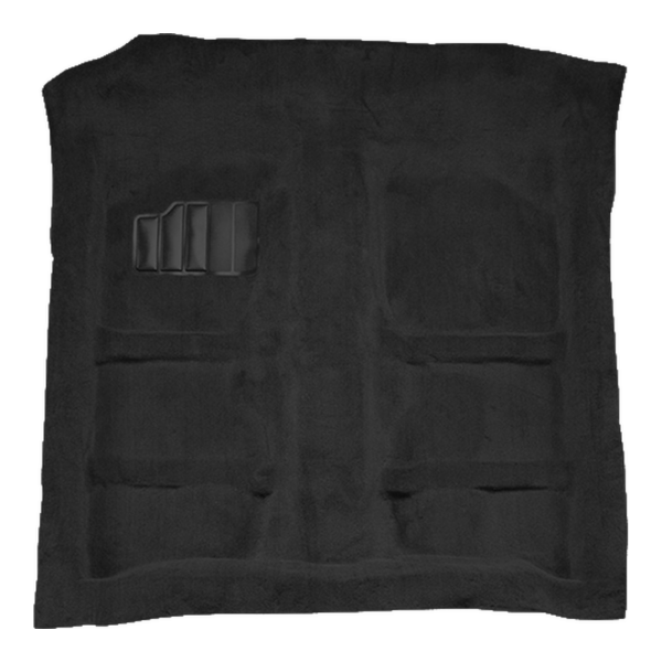 1995-1999 Mitsubishi Eclipse Coupe Pass Area Cutpile Carpet Flooring 801 Black - ACC 801 Black