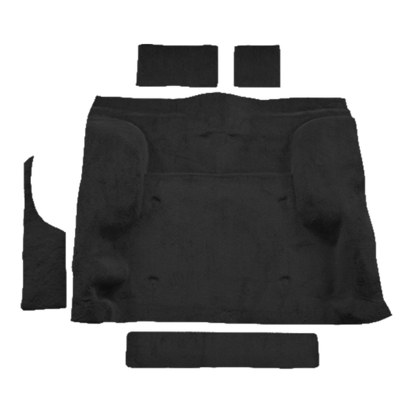 1995-2005 Chevrolet Blazer 2DR Cargo Area Cutpile Carpet Flooring 801 Black - ACC 801 Black